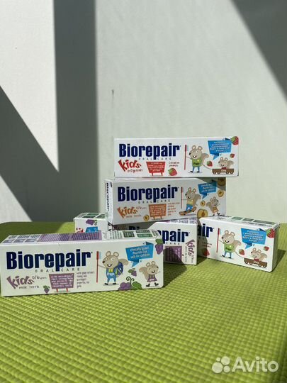 Итальянская зубная паста biorepair 3 шт