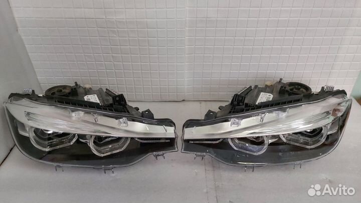 Фары комплект BMW 3 F30 рестайлинг LED Black