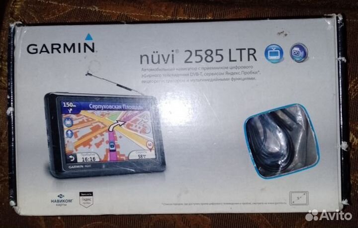 Навигатор+ регистратор Garmin Nuvi 2585 LT.GPS