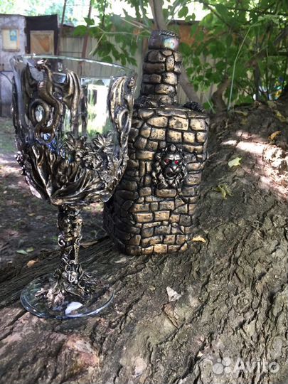 Бутыль кубок дракон лев дом драконов Таргариенов