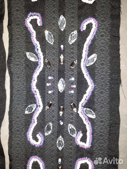 Вышивки бисером на камусы