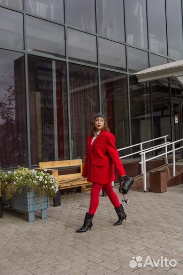 Пальто пиджак женское оверсайз