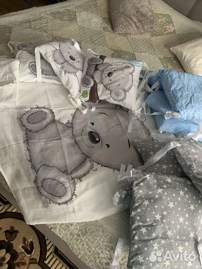 Бортики в кроватку