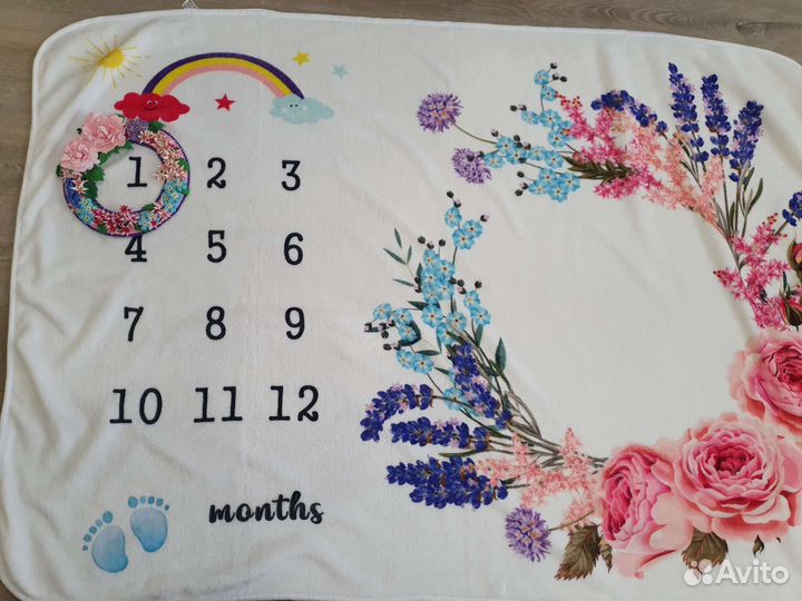 Плед для фотосессии детский