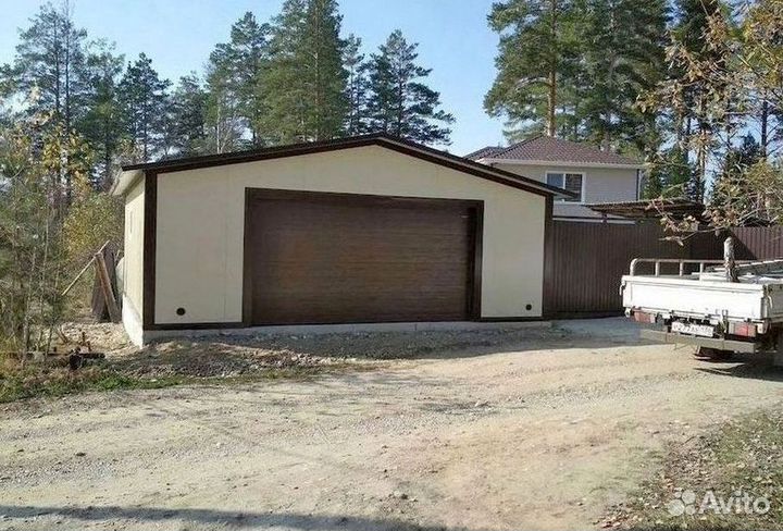 Гаражные ворота с установкой