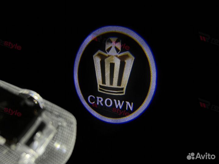 Проекция в двери Toyota Crown на двери Тип 1 B2924