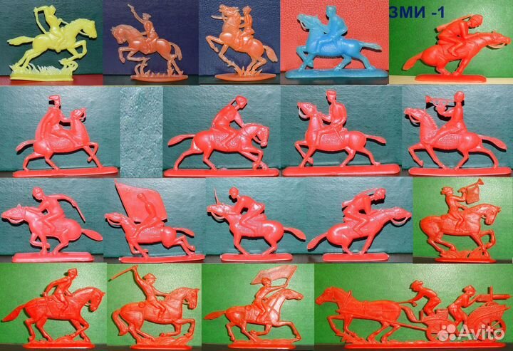 Солдатики СССР Чапаевцы и другие