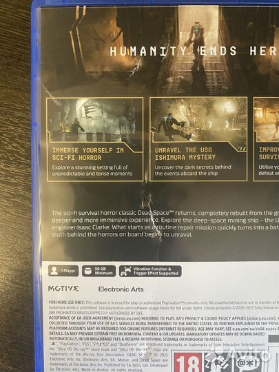 Dead space remake (Sony PS5)