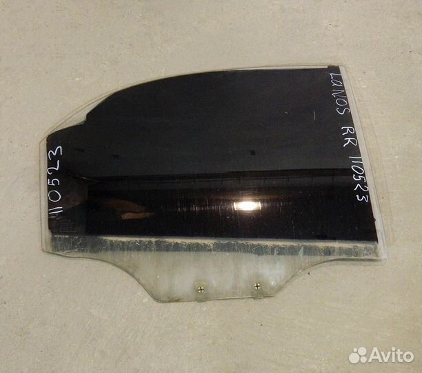 Стекло двери задней правой Chevrolet Lanos
