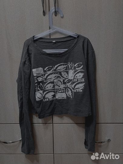 Топ с длинным рукавом y2k