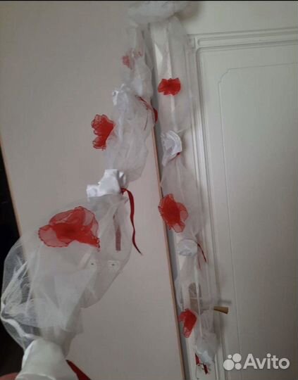 Свадебные украшения на машину