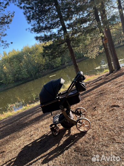 Коляска luxmom 2 в 1 608 (трансформер)