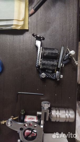 Машинки для тату + доп.инвентарь