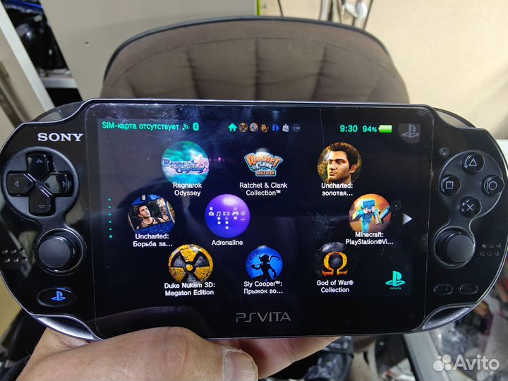 Sony ps Vita 128gb type C /с играми