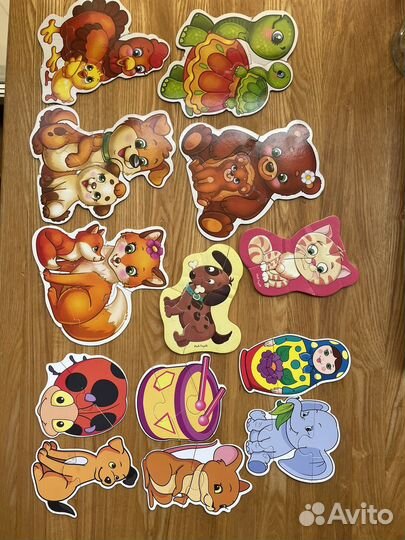 Пазлы, макси пазлы