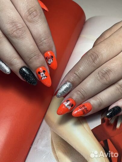 Маникюр гель лак