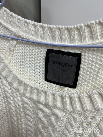 Свитер белый женский 44