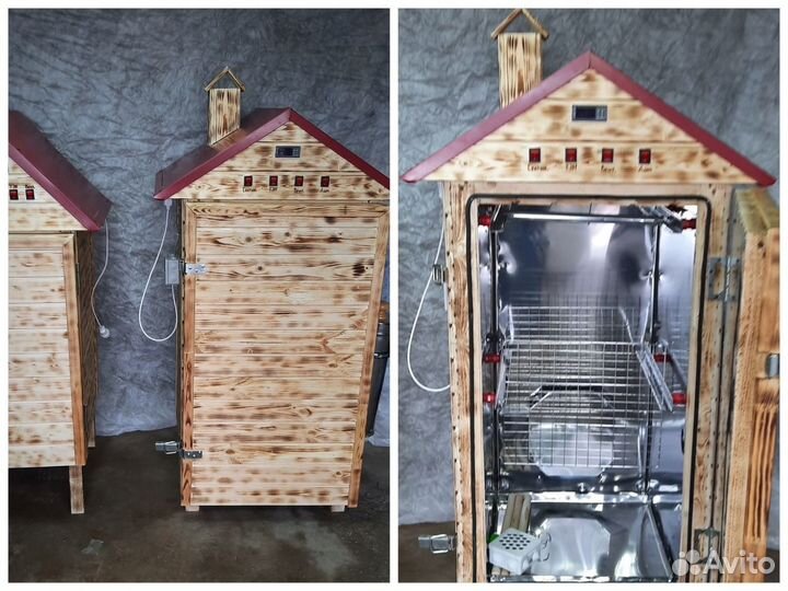 Коптильня из нержавейки для горячего копчения