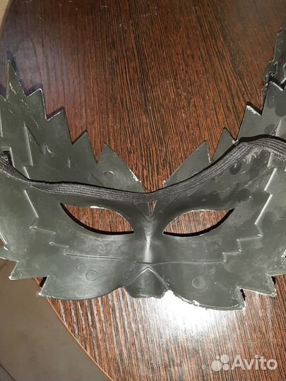 Маска карнавальная новогодняя