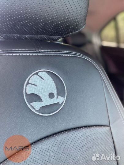 Авточехлы на Рапид с установкой