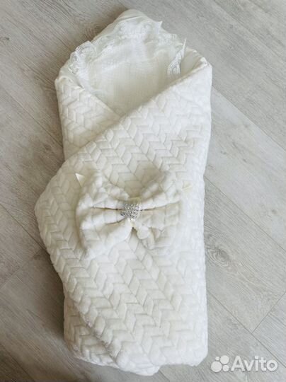 Конверт зимний на выписку