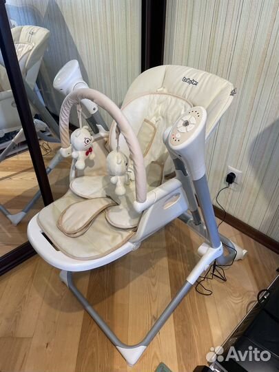 Детский стульчик-качели 2 в 1