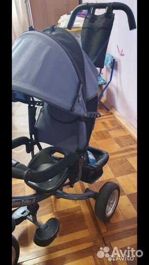 Велосипед с родительской ручкой