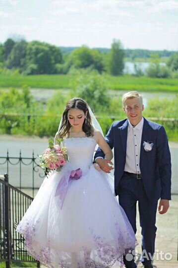 Свадебное платье 40-47