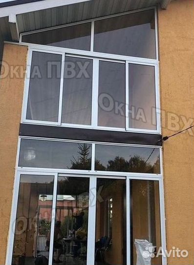 Остекление окон пвх