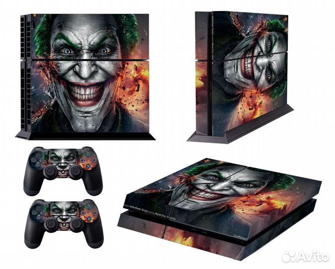 Наклейки на ps4