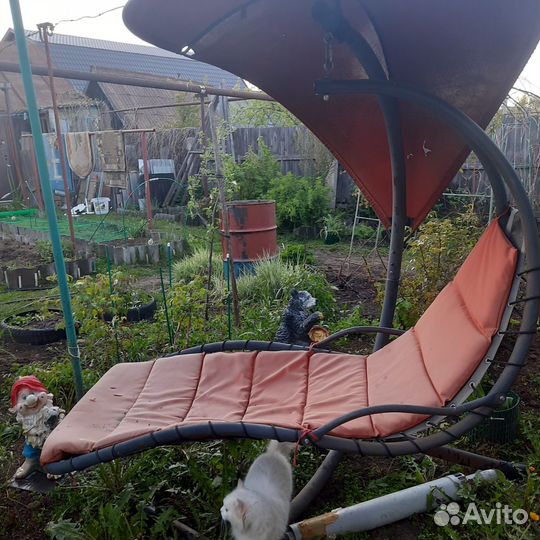Садовые качели гамак