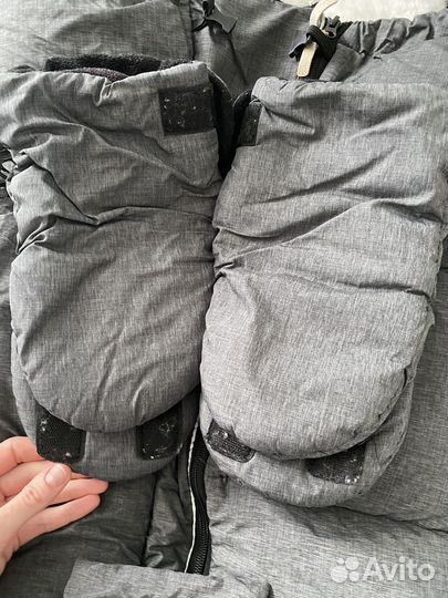 Зимний конверт и муфта Mansita