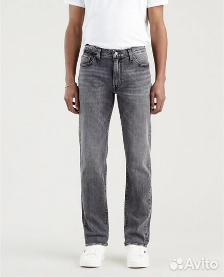 Серые джинсы Levis 511 Slim Fit новые