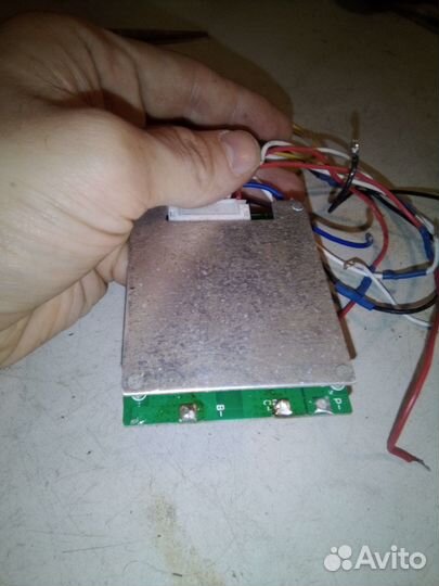 Плата защиты bms 36/42 В, Li ion на 10 ячеек