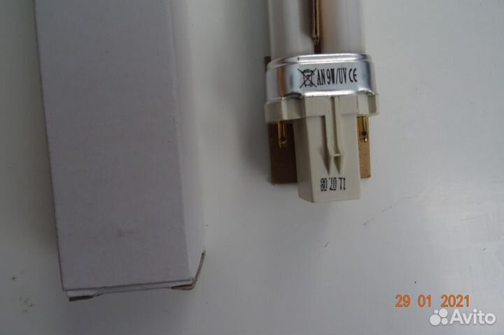 Запасная ультрафиолетовая лампочка 9Вт UV-9W