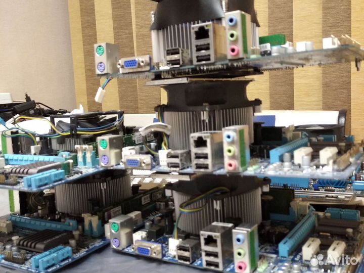 Материнская плата с процессором i3-2100