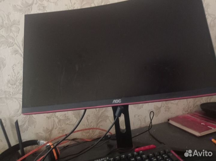 Игровой монитор AOC 144 гц FHD 24 Дюйма