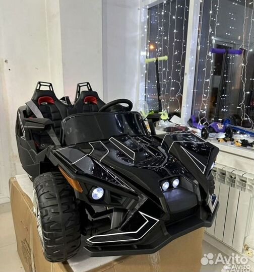 Двухместный Детский Электромобиль Багги