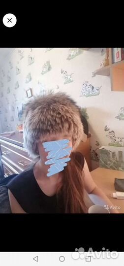 Шапка песцовая