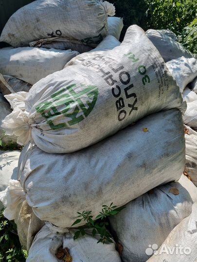 Навоз конский в мешках