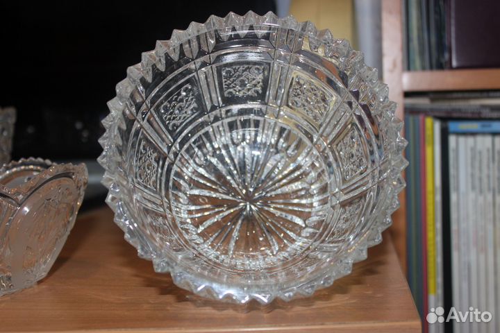 Вазы хрусталь СССР