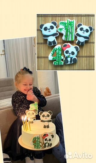 Имбирные пряники на торт