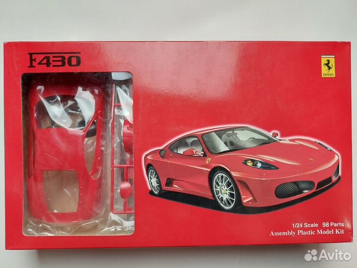 Сборная модель 1/24 Fujimi Ferrari F430