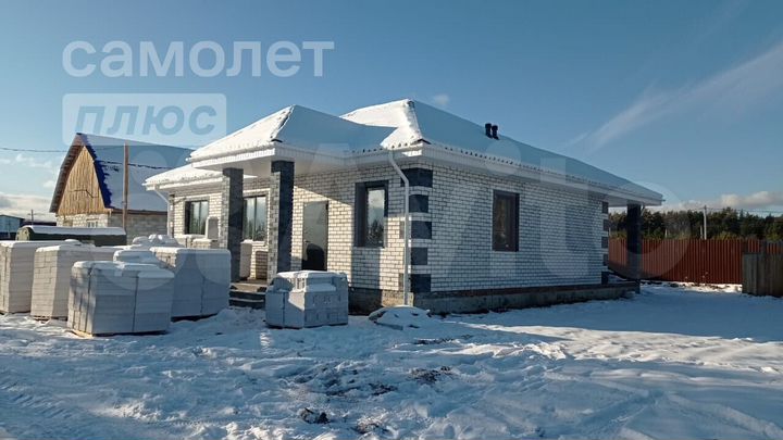 Дом 108 м² на участке 9 сот.