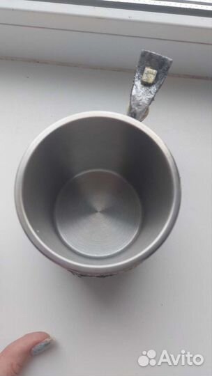 Бокал из декоративной смолы