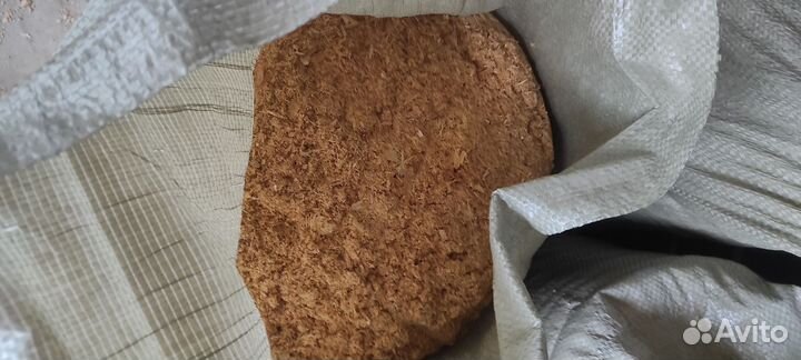 Опилки стружка в мешках