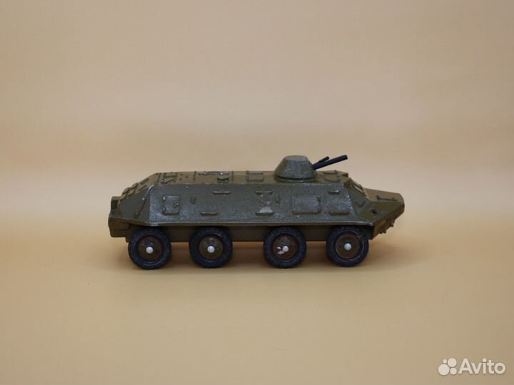 Бтр 60 пб, модель (М1:43), СССР, металл, 6х17 см