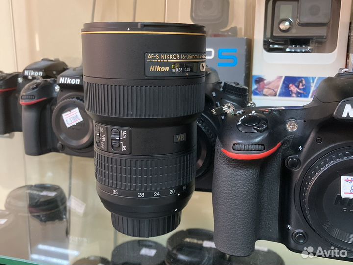 Объектив Nikon AF-S 16-35mm f/4G ED VR (N)