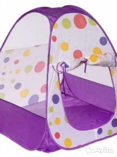 Детский игровой комплекс. Палатка и сухой бассейн