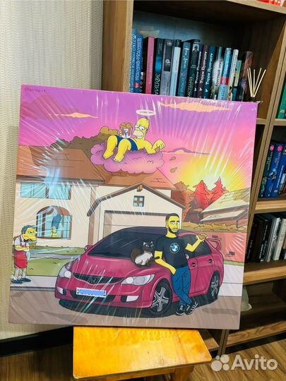 Портрет в образе симпсонов